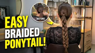 Most Different & Easy Braided Ponytail | Latest Hairstyle 2026