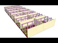 1 000 Tons Barge Building sequence