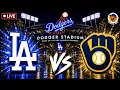 Los Angeles Dodgers vs Milwaukee Brewers MLB Live Stream Live Scoreboard 26