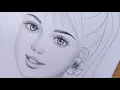 How to draw smiley face - step by step Pencil Sketch for beginners