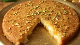 كنافة بالقشطه كل اسرار نجاحها و لونها و تماسك القشطه حلويات رمضانية        دندنها