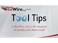 Software Tool Tip Determining the Sequence of Standby Units