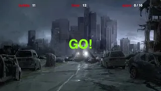 Zombie shooting game made with pure HTML-CSS-JAVASCRIPT Gameplay and source code on description