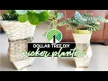 DOLLAR TREE DIY BOHO CHIC PLANTER