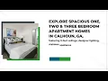 One Two and Three Bedroom Apartment Homes for Rent in Calhoun GA The Exchange Apartments