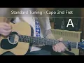 John Prine -  Knockin' On Your Screen Door - ACOUSTIC PLAYTHROUGH with Chords