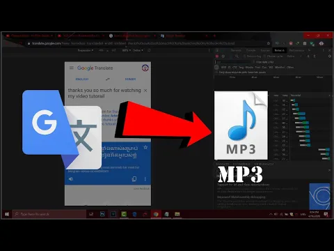 Download MP3 How to Download Google Translate Voice (Sound of Text) to mp3 Audio 2020.