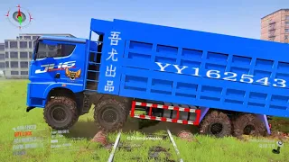 Logging Truck Impossible Terrain | BeamNG Heavy Vehicle Challenge