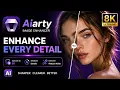 Aiarty Image Enhancer Review - Sharpen Blurry Photos Upscale Images with AI