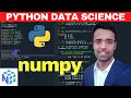 Numpy Indexing Slicing Reshaping Python for Data Science