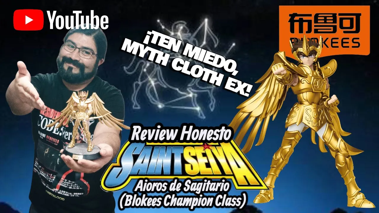 Aioros de Sagitario - Blokees Champion Class (Review Honesto)