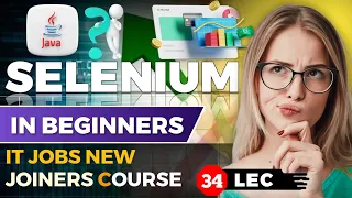 Advanced Selenium Java full course Selenium with Java Live Class - 34 Selenium in Marathi
