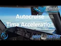 PMDG 777 Tutorial Autocruise and Time Acceleration Real Airline Pilot
