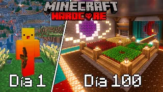 100 Días en un Mundo de CUEVAS 🪏 en Minecraft Hardcore