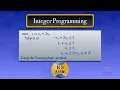 Integer Programming Cutting Plane Method