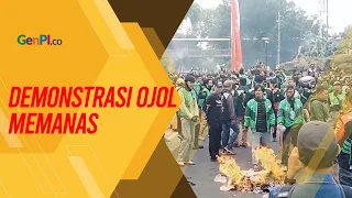 Demonstrasi Ojol di Jakarta Memanas, Tuntut Regulasi Tarif dan Legalitas