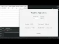 Weather Application with Java JavaFX