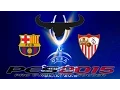PES 2015 UEFA Super Cup - FC Barcelona vs Sevilla FC
