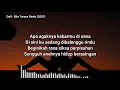 Dafi - Bila Terasa Rindu (2007) [UNOFFICIAL LIRIK VIDEO]