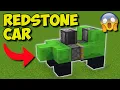 How To Make A WORKING CAR In Minecraft