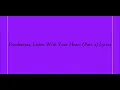 Pocahontas, Listen With Your Heart (Part 2) Lyrics