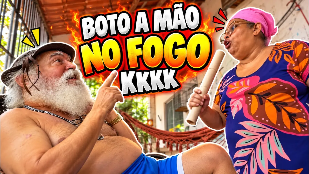 LUIZ DO SOM NÃO BOTA A MÃO NO FOGO POR DONA ZAZA 🤣🤣🤣 | LUIZ DO SOM