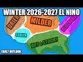 US Winter 2026 27 Forecast What El Nino Could Bring