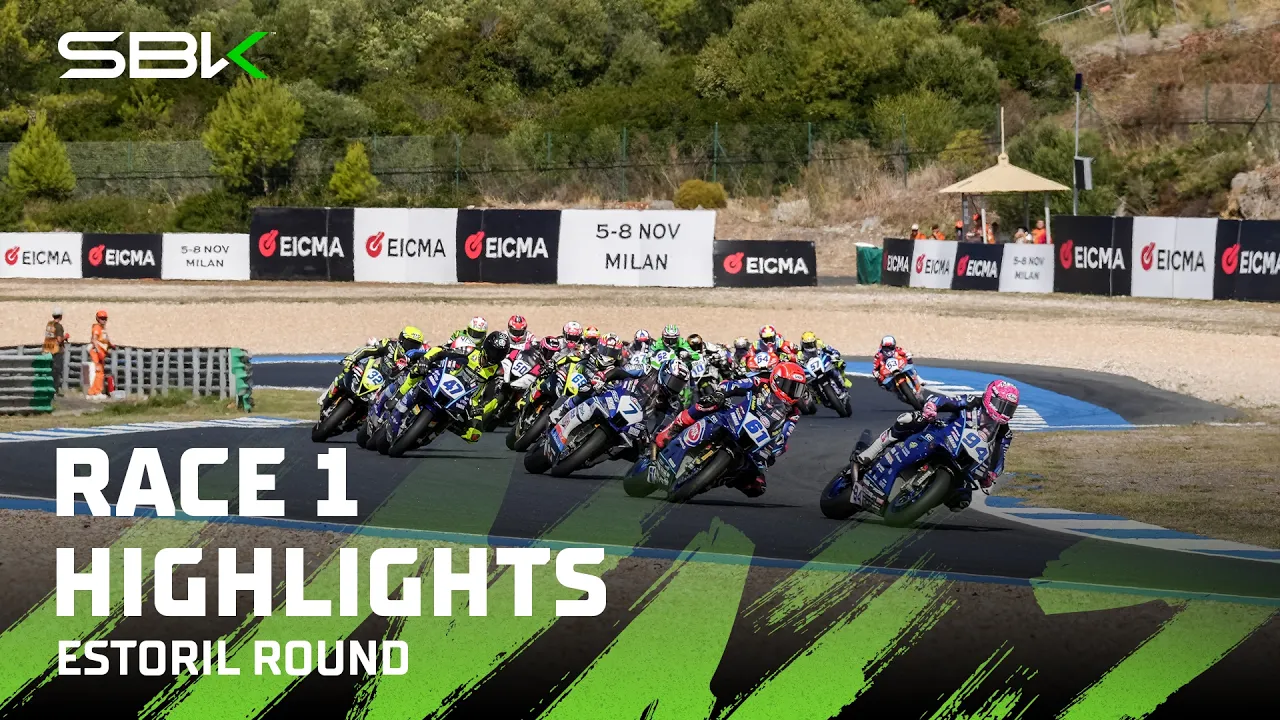 HIGHLIGHTS from a Champion-crowning #WorldSSP Race 1 🏆 | 2026 #EstorilWorldSBK 🇵🇹