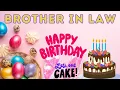 happy birt ay brother in law