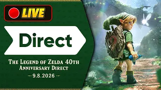 The Legend of Zelda 40th Anniversary Direct + LIVE REACTION!