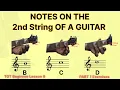 Second String of Guitar PART 1 Easy beginner lesson