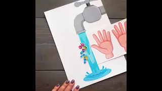 نشاط عن أهمية غسل اليدين 
