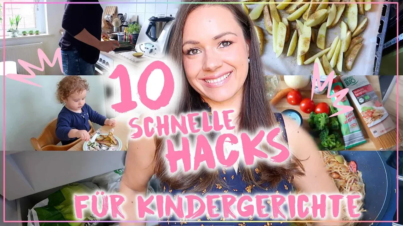 schnelle und einfache Rezepte für Kinder zum Mittagessen oder Abendessen | MiniWerk