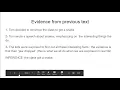 How to Make Inferences While Reading