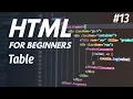 13 HTML Table 2026
