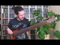 Job For A Cowboy - Sun of Nihility (Fretless Bass Cover)