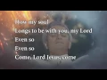Lagu Even So - Terry MacAlmon (Lyrics)