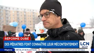Réforme Dubé La Colère Monte Chez Les Pédiatres 