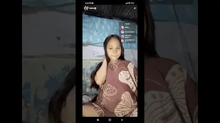 live bumil cantik pake daster coklat