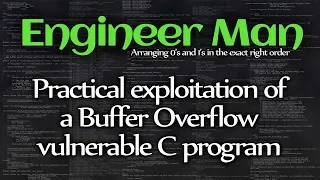Practical exploitation of a Buffer Overflow vulnerable C program