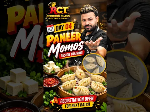 04|Paneer Momos Design Training | RCT CLASS | Bheshraj Bhattarai #shorts #paneermomos #momos