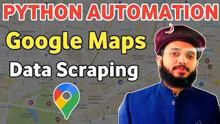 Google Maps Data Scraper By Python Data Extract with Automation