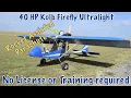 Lagu Flying the Kolb FireFly Part 103 legal Ultralight. Take-off’s, Landing’s, High Attitude No Canopy.