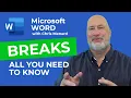Download Lagu Breaks in Microsoft Word: Page, Section, Column break with examples