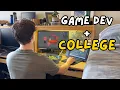 Day in the Life of an Indie Game Dev but i m in college