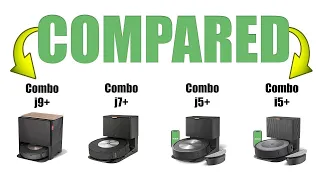 iRobot s NEW Mopping Roomba s EXPLAINED - Combo j9 vs Combo j7 vs Combo j5 vs Combo i5
