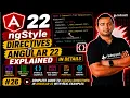 ngStyle Directives in Angular 22 Explained in Detail Angular 22 Complete Course 2026