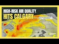 High-risk air quality hits Calgary as smoke drifts in