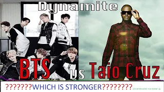 Download Dynamite Bts VS Dynamite Taio Cruz with LYRICS (which is stronger) MP3