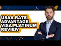 USA AA Rate Advantage Visa Platinum Review - Watch Before Using